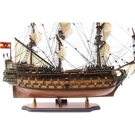 Model żaglowca San Felipe 80 cm – ekskluzywna replika, dekoracja marynistyczna, żeglarski prezent